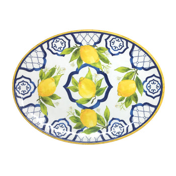 Le Cadeaux Palermo Oval Platter 16 inch